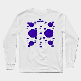 ROSE FIELD WITH SHADE Long Sleeve T-Shirt